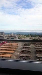 Ausblick vom Goethesaal auf dem Brocken